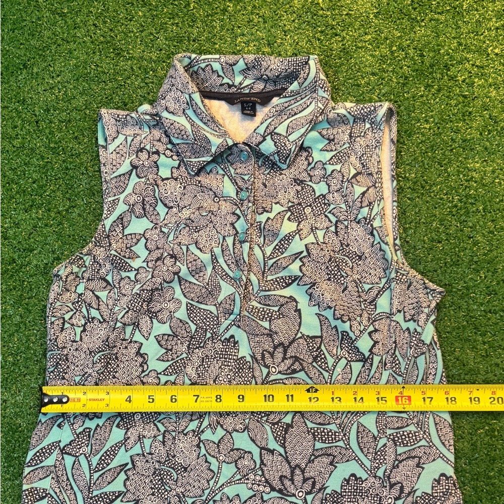 Lands End Floral Sleeveless Dress - Picture 3 of 5